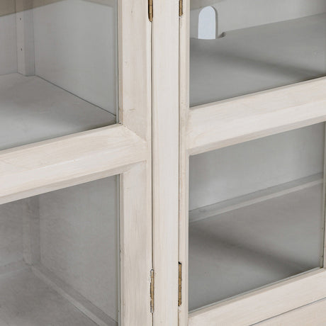 Selma Timeworn Cream 6 Door Cabinet by Classic Home at Eve Furniture