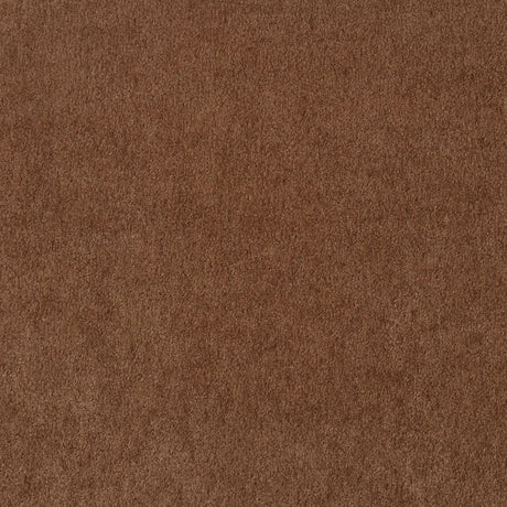 Selma Rust Velvet Crescent Arm Loveseat by Coaster at Eve Furniture