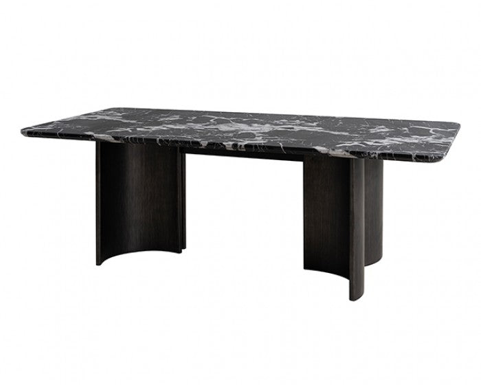 Selsey Black 7-Piece Dining Room Set by Furniture of America at Eve Furniture