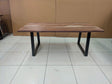 Selwyn Light Sheesham 80-inch Live Edge Solid Wood Dining Table by Coaster at Eve Furniture