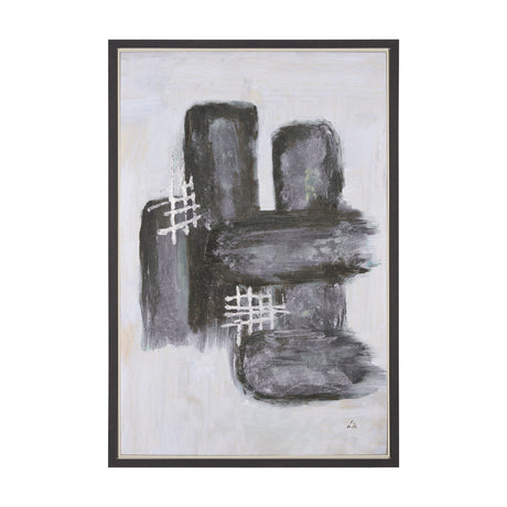 Semblance I by Mercana Studio a Hand Embellished Textured Framed Canvas by Mercana at Eve Furniture