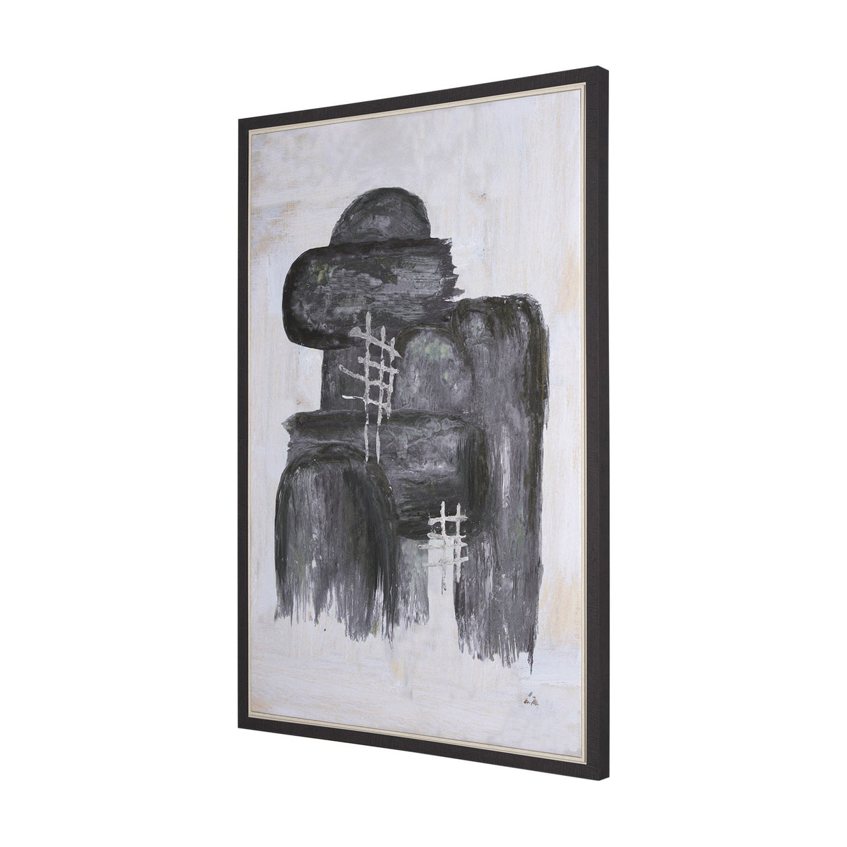Semblance II by Mercana Studio a Hand Embellished Textured Framed Canvas by Mercana at Eve Furniture