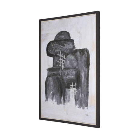 Semblance II by Mercana Studio a Hand Embellished Textured Framed Canvas by Mercana at Eve Furniture