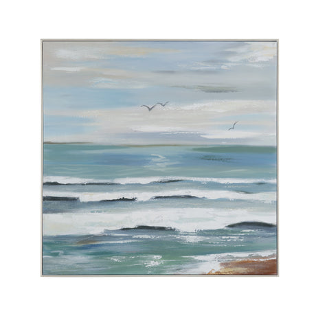 Seminole Blue/Green Canvas by Crestview at Eve Furniture