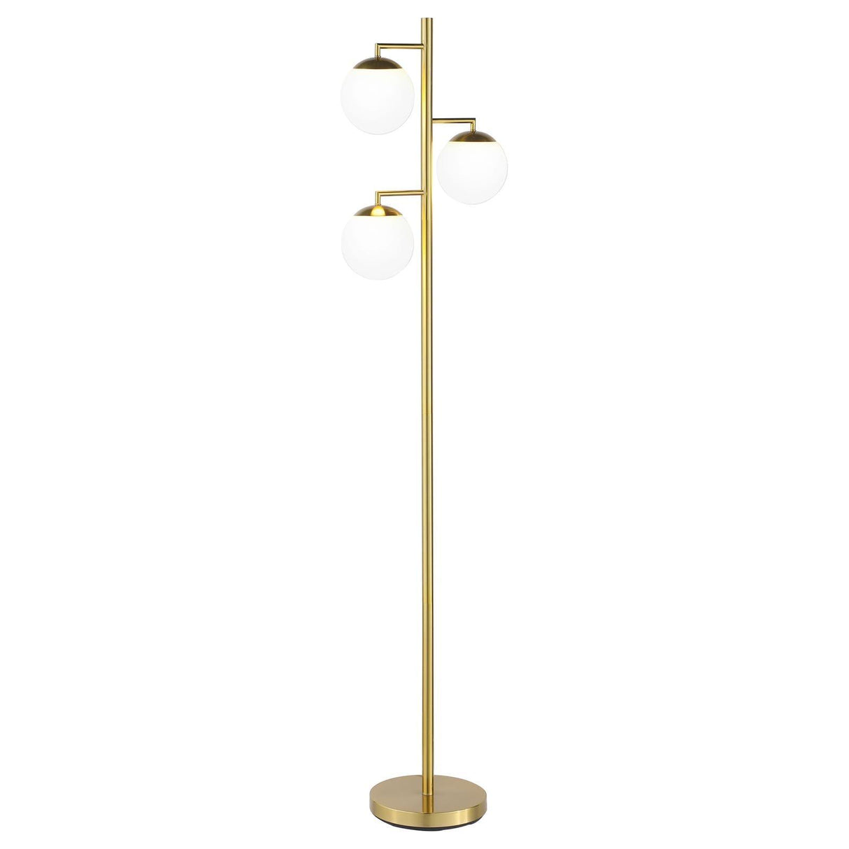 Sena Gold Trio Tree Floor Lamp by Coaster at Eve Furniture