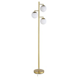 Sena Gold Trio Tree Floor Lamp by Coaster at Eve Furniture