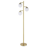 Sena Gold Trio Tree Floor Lamp by Coaster at Eve Furniture