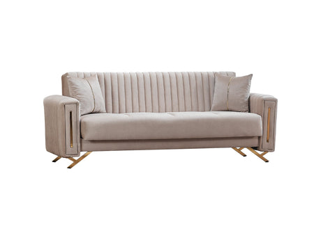 Senfoni 3-pieces (Sofa & Loveseat & Chair) Living Room Set by Furnia at Eve Furniture
