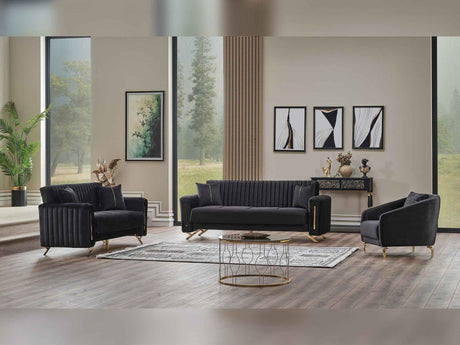 Senfoni Chair Black by Furnia at Eve Furniture