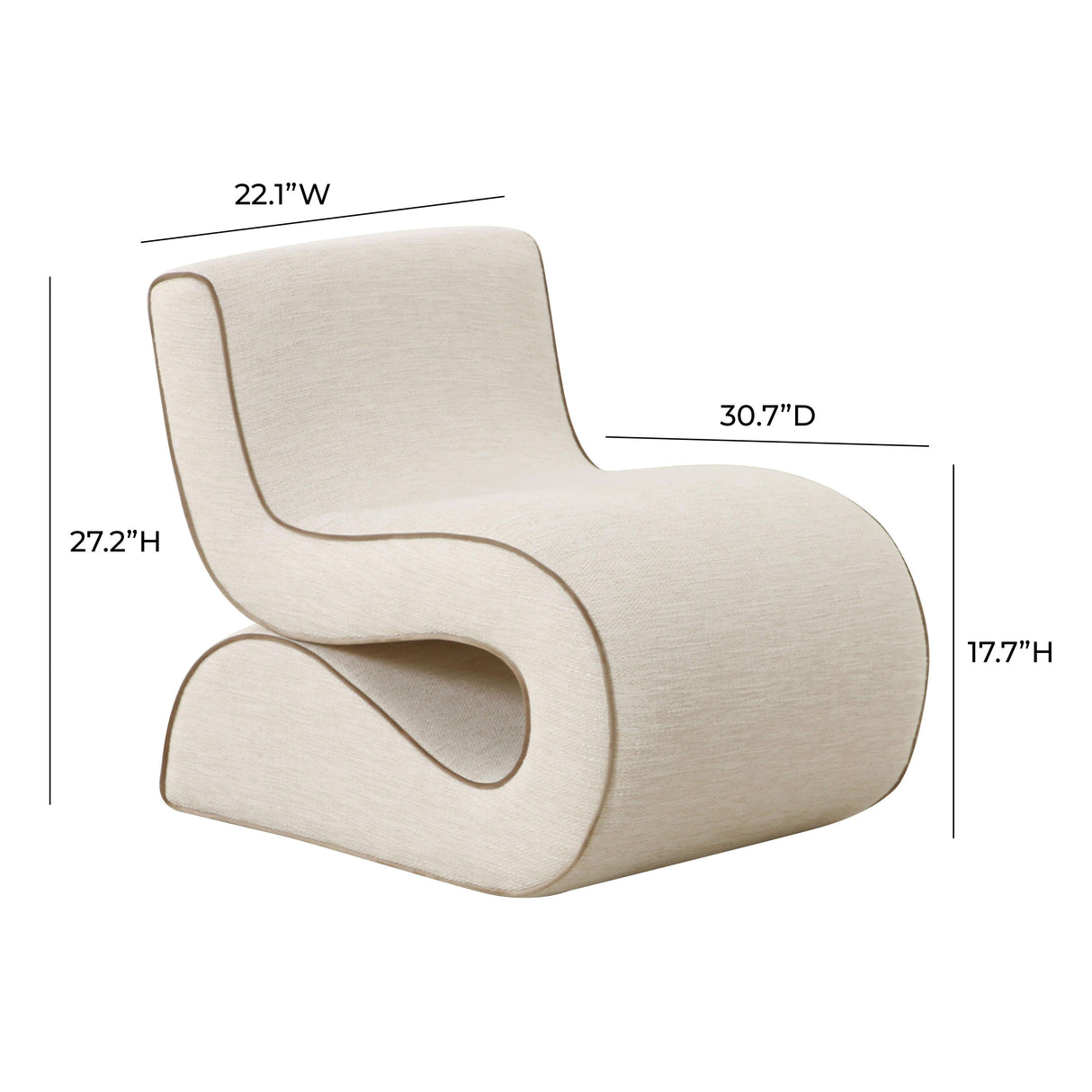 Senna Accent Chair by TOV Furniture at Eve Furniture