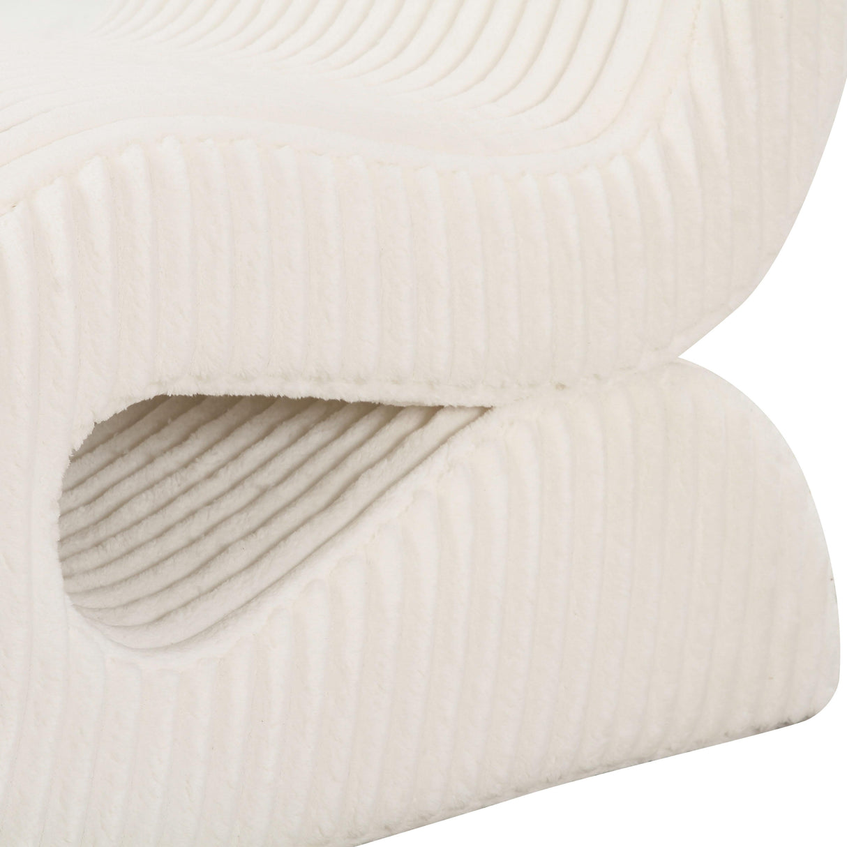 Senna Oversized Corduroy Accent Chair by TOV Furniture at Eve Furniture