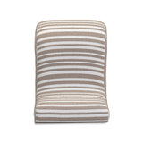 Senna Taupe Jacquard Organic Stripes Accent Chair by TOV Furniture at Eve Furniture