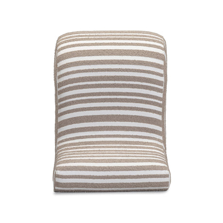 Senna Taupe Jacquard Organic Stripes Accent Chair by TOV Furniture at Eve Furniture