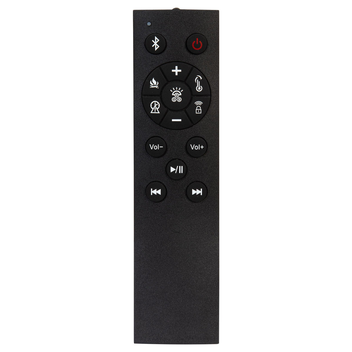 Senna Brown Upholstered Queen Audio Fireplace Bed by Coaster at Eve Furniture