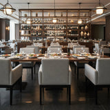 Senzil Gray Dining Chair by Zuomod at Eve Furniture
