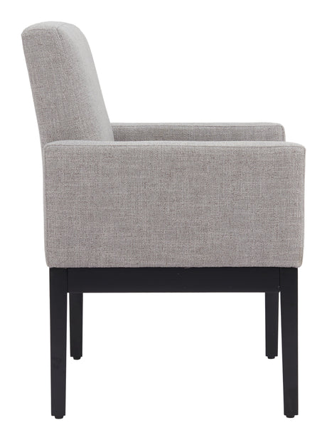 Senzil Gray Dining Chair by Zuomod at Eve Furniture