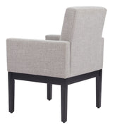 Senzil Gray Dining Chair by Zuomod at Eve Furniture