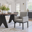 Senzil Gray Dining Chair by Zuomod at Eve Furniture