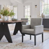 Senzil Gray Dining Chair by Zuomod at Eve Furniture