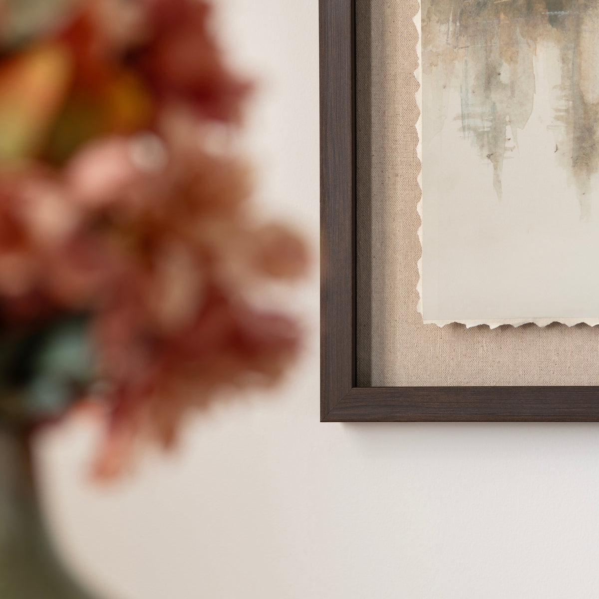 Sepia Silhouette Brown/White Canvas by Crestview at Eve Furniture