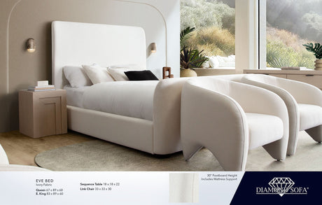 Sequence Light Natural Wood End Table by Diamond Sofa at Eve Furniture