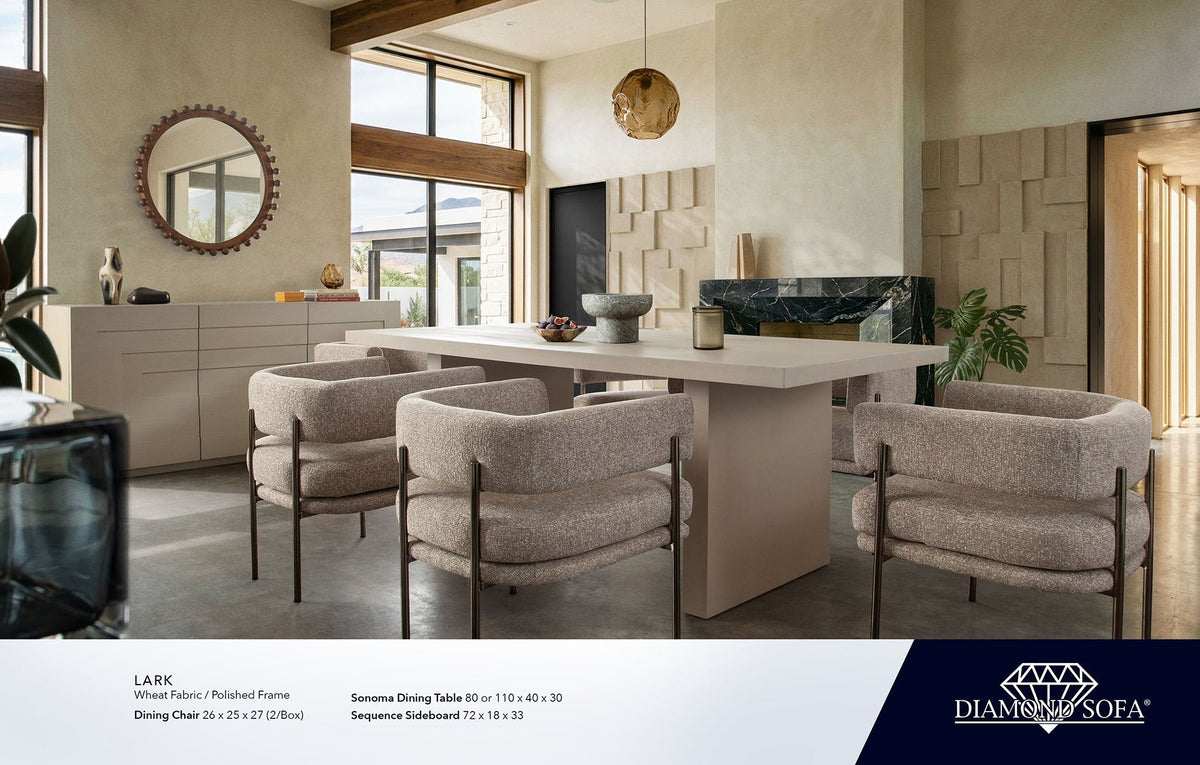 Sequence Light Natural Wood Sideboard by Diamond Sofa at Eve Furniture