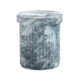 Serafina Marble Pattern Concrete Indoor / Outdoor Side Table by TOV Furniture at Eve Furniture