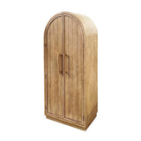 Serafina Tan Tall-Cabinet by Crestview at Eve Furniture