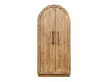 Serafina Tan Tall-Cabinet by Crestview at Eve Furniture