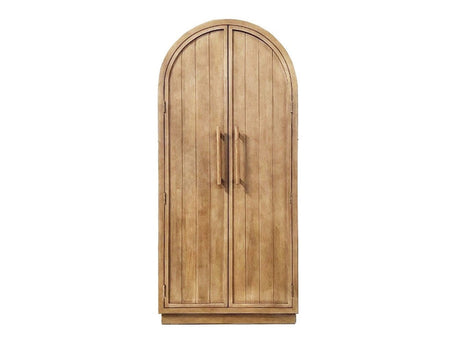 Serafina Tan Tall-Cabinet by Crestview at Eve Furniture