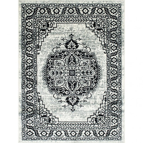 Serang Gray/Black Area Rug by Furniture of America at Eve Furniture