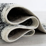 Serang Gray/Black Area Rug