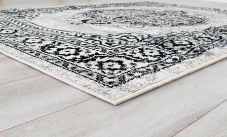 Serang Gray/Black Area Rug by Furniture of America at Eve Furniture