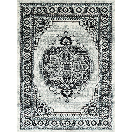 Serang Gray/Black Area Rug by Furniture of America at Eve Furniture