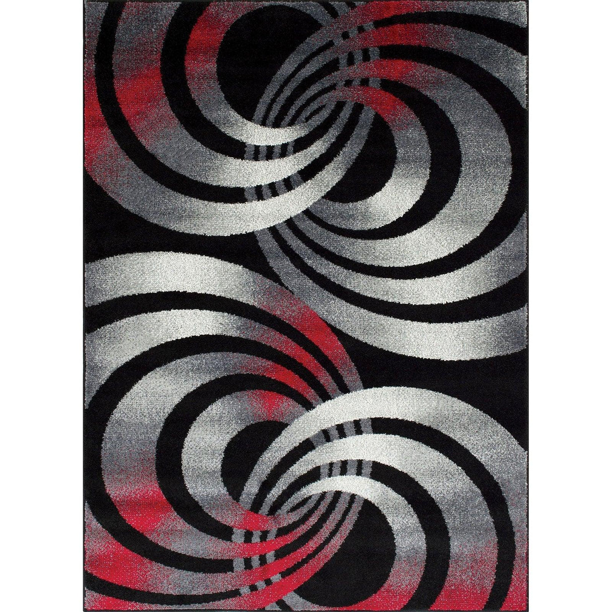 Serang Gray/Red Area Rug by Furniture of America at Eve Furniture