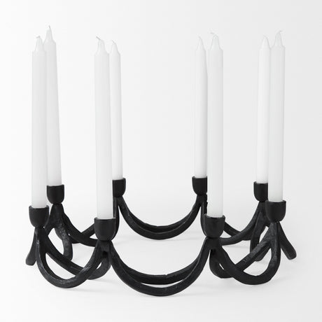 Seraph Round Candle Holder by Mercana at Eve Furniture