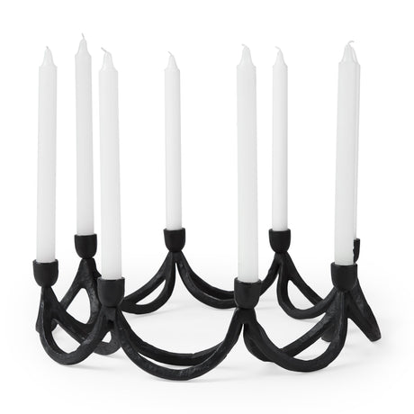 Seraph Round Candle Holder by Mercana at Eve Furniture