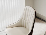 Serapion Beige Dining Chair by New Era Innovations at Eve Furniture