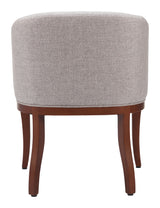 Serasa Gray Dining Chair by Zuomod at Eve Furniture