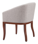 Serasa Gray Dining Chair by Zuomod at Eve Furniture