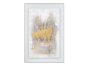 Serena 2 Gold/White Canvas by Crestview at Eve Furniture