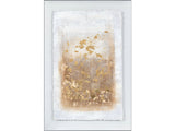 Serena 3 Gold/White Wall Art by Crestview at Eve Furniture