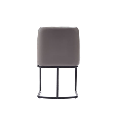 Serena 6 Piece Dining Set in Grey by Manhattan Comfort at Eve Furniture