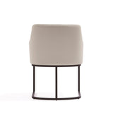 Serena 8 Piece Dining Set in Cream by Manhattan Comfort at Eve Furniture