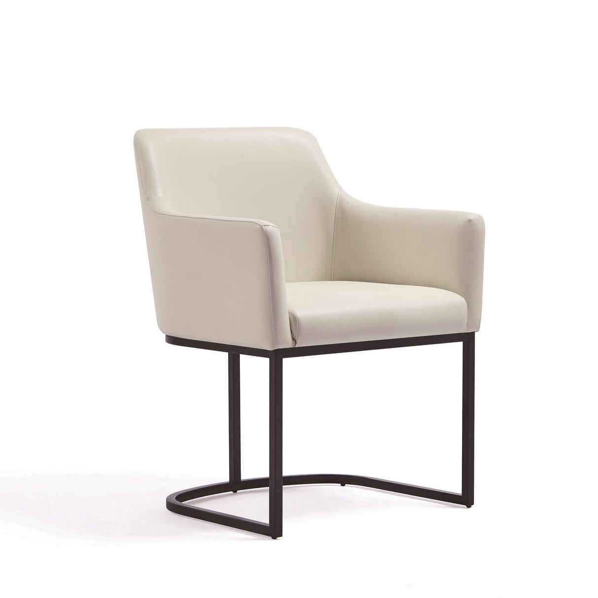 Serena 8 Piece Dining Set in Cream by Manhattan Comfort at Eve Furniture