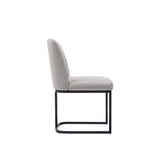 Serena 8 Piece Dining Set in Light Grey by Manhattan Comfort at Eve Furniture