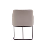Serena 8 Piece Dining Set in Light Grey by Manhattan Comfort at Eve Furniture