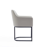 Serena 8 Piece Dining Set in Light Grey by Manhattan Comfort at Eve Furniture