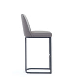 Serena Barstool in Grey (set of 3) by Manhattan Comfort at Eve Furniture