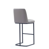 Serena Barstool in Grey (set of 3) by Manhattan Comfort at Eve Furniture